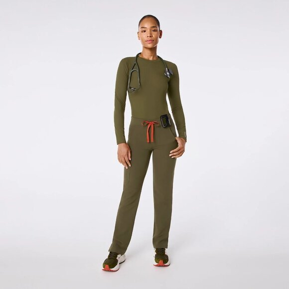 Figs Kade Cargo Scrub Pants in Spruce, Size X-Small - Picture 1 of 10